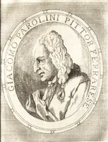 An illustration from Catalogo istorico dè pittori e scultori ferraresi, e delle opere loro : con in fine una nota esatta delle più celebri pitture delle chiese di Ferrara (1782)