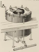 An illustration from Cyclopedia of textile work : a general reference library on cotton, woolen and worsted yarn manufacture, weaving, designing, chemistry and dyeing, finishing, knitting, and allied subjects (1907)