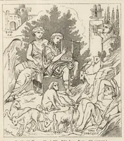 An illustration from The history of Our Lord as exemplified in works of art : with that of His types, St. John the Baptist, and other persons of the Old and New Testament (1890)