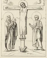 An illustration from The history of Our Lord as exemplified in works of art : with that of His types, St. John the Baptist, and other persons of the Old and New Testament (1890)