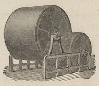 An illustration from Textile calculations : being a guide to calculations relating to the construction of all kinds of yarns and fabrics, the analysis of cloth, speed, power and belt calculations : for the use of students, operatives, overseers and manufacturers (1896)