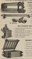 An illustration from Textile calculations : being a guide to calculations relating to the construction of all kinds of yarns and fabrics, the analysis of cloth, speed, power and belt calculations : for the use of students, operatives, overseers and manufacturers (1896)