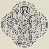 An illustration from Religious art in France, XIII century; a study in mediaeval iconography and its sources of inspiration (1913)