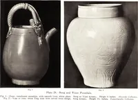 An illustration from Chinese pottery and porcelain: an account of the potter's art in China from primitive times to the present day...forty plates in colour and ninety-six in black and white (1915)