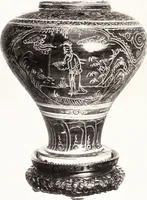 An illustration from Chinese pottery and porcelain: an account of the potter's art in China from primitive times to the present day...forty plates in colour and ninety-six in black and white (1915)