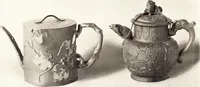 An illustration from Chinese pottery and porcelain: an account of the potter's art in China from primitive times to the present day...forty plates in colour and ninety-six in black and white (1915)