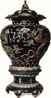An illustration from Chinese pottery and porcelain: an account of the potter's art in China from primitive times to the present day...forty plates in colour and ninety-six in black and white (1915)