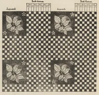 Picture 4 of 17 from Jacquard machine; analyzed & explained the preparation of Jacquard cards & practical hints to learners of Jacquard designing (1893), leaf 39