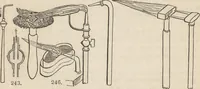 Picture 60 of 147 from The practical metal-worker's assistant : containing the arts of working all metals and alloys, forging of iron and steel, hardening and tempering, melting and mixing, casting and founding, works in sheet metal, the processes dependent on the ductility of the metals, soldering, and the most improved processes, and tools employed by metal-workers, with the application of the art of electro-metallurgy to manufacturing processes : collected from original sources, and from the works of Holtzapffel, Bergeron, Leupold, Plumier, Napier, and others ... (1851), leaf 241