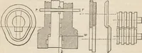 An illustration from The practical metal-worker's assistant : containing the arts of working all metals and alloys, forging of iron and steel, hardening and tempering, melting and mixing, casting and founding, works in sheet metal, the processes dependent on the ductility of the metals, soldering, and the most improved processes, and tools employed by metal-workers, with the application of the art of electro-metallurgy to manufacturing processes : collected from original sources, and from the works of Holtzapffel, Bergeron, Leupold, Plumier, Napier, and others ... (1851)
