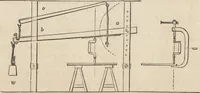 An illustration from The practical metal-worker's assistant : containing the arts of working all metals and alloys, forging of iron and steel, hardening and tempering, melting and mixing, casting and founding, works in sheet metal, the processes dependent on the ductility of the metals, soldering, and the most improved processes, and tools employed by metal-workers, with the application of the art of electro-metallurgy to manufacturing processes : collected from original sources, and from the works of Holtzapffel, Bergeron, Leupold, Plumier, Napier, and others ... (1851)