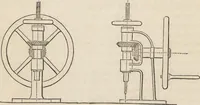 An illustration from The practical metal-worker's assistant : containing the arts of working all metals and alloys, forging of iron and steel, hardening and tempering, melting and mixing, casting and founding, works in sheet metal, the processes dependent on the ductility of the metals, soldering, and the most improved processes, and tools employed by metal-workers, with the application of the art of electro-metallurgy to manufacturing processes : collected from original sources, and from the works of Holtzapffel, Bergeron, Leupold, Plumier, Napier, and others ... (1851)