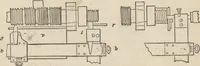 An illustration from The practical metal-worker's assistant : containing the arts of working all metals and alloys, forging of iron and steel, hardening and tempering, melting and mixing, casting and founding, works in sheet metal, the processes dependent on the ductility of the metals, soldering, and the most improved processes, and tools employed by metal-workers, with the application of the art of electro-metallurgy to manufacturing processes : collected from original sources, and from the works of Holtzapffel, Bergeron, Leupold, Plumier, Napier, and others ... (1851)