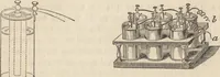 An illustration from The practical metal-worker's assistant : containing the arts of working all metals and alloys, forging of iron and steel, hardening and tempering, melting and mixing, casting and founding, works in sheet metal, the processes dependent on the ductility of the metals, soldering, and the most improved processes, and tools employed by metal-workers, with the application of the art of electro-metallurgy to manufacturing processes : collected from original sources, and from the works of Holtzapffel, Bergeron, Leupold, Plumier, Napier, and others ... (1851)