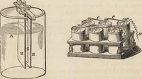 An illustration from The practical metal-worker's assistant : containing the arts of working all metals and alloys, forging of iron and steel, hardening and tempering, melting and mixing, casting and founding, works in sheet metal, the processes dependent on the ductility of the metals, soldering, and the most improved processes, and tools employed by metal-workers, with the application of the art of electro-metallurgy to manufacturing processes : collected from original sources, and from the works of Holtzapffel, Bergeron, Leupold, Plumier, Napier, and others ... (1851)