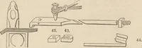 An illustration from The practical metal-worker's assistant : containing the arts of working all metals and alloys, forging of iron and steel, hardening and tempering, melting and mixing, casting and founding, works in sheet metal, the processes dependent on the ductility of the metals, soldering, and the most improved processes, and tools employed by metal-workers, with the application of the art of electro-metallurgy to manufacturing processes : collected from original sources, and from the works of Holtzapffel, Bergeron, Leupold, Plumier, Napier, and others ... (1851)
