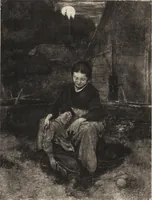 Picture 22 of 65 from Modern paintings by German and Austrian masters (1916), leaf 132