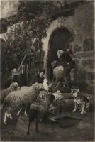 Picture 33 of 65 from Modern paintings by German and Austrian masters (1916), leaf 200