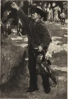 An illustration from Modern paintings by German and Austrian masters (1916)