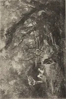An illustration from Modern paintings by German and Austrian masters (1916)