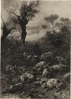 Picture 53 of 65 from Modern paintings by German and Austrian masters (1916), leaf 298