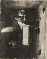 An illustration from Modern paintings by German and Austrian masters (1916)