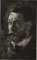 An illustration from Modern paintings by German and Austrian masters (1916)