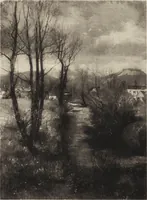 An illustration from Modern paintings by German and Austrian masters (1916)