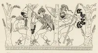 An illustration from History of ancient pottery: Greek, Etruscan, and Roman. Based on the work of Samuel Birch (1905)