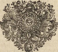 An illustration from Description des tableaux du Palais Royal, avec la vie des peintres à la tête de leurs ouvrages, dédiée à Monseigneur le duc d'Orleans, premier prince du sang (1727)