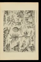 An illustration from Nouvelles collections du Musée des arts décoratifs. Série 9. Dessins de J.B. Huet pour la manufacture de Jouy (1745 à 1811)