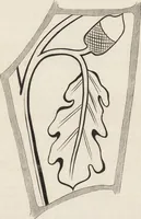 An illustration from An inquiry into the difference of style observable in ancient glass paintings : especially in England: with hints on glass painting (1847)