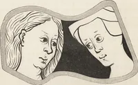 An illustration from An inquiry into the difference of style observable in ancient glass paintings : especially in England: with hints on glass painting (1847)