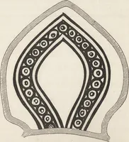 An illustration from An inquiry into the difference of style observable in ancient glass paintings : especially in England: with hints on glass painting (1847)