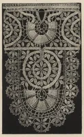 An illustration from Lace, ancient and modern : comprising a history of its origin and manufacture, with instructions concerning the manner of making it (1880)