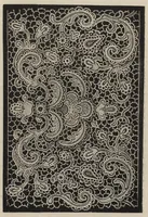 An illustration from Lace, ancient and modern : comprising a history of its origin and manufacture, with instructions concerning the manner of making it (1880)