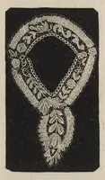 An illustration from Lace, ancient and modern : comprising a history of its origin and manufacture, with instructions concerning the manner of making it (1880)