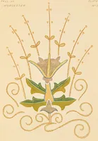 Picture 5 of 7 from Some drawings of ancient embroidery; thirty specimens (1880), leaf 104