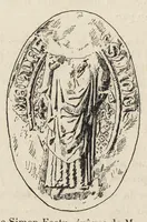An illustration from Le procès de Guichard, évêque de Troyes (1308-1313) (1896)