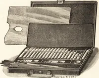 An illustration from The use and abuse of colours and mediums in oil painting : a handbook for artists and art students (1892)