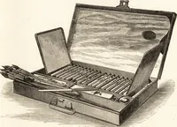 An illustration from The use and abuse of colours and mediums in oil painting : a handbook for artists and art students (1892)