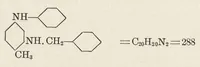 An illustration from Dyes classified by intermediates : dyes tabularly arranged under each intermediate, with statistical and other data for both dyes and intermediates : glossary of dye and intermediate names alphabetically arranged (1922)