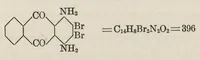 An illustration from Dyes classified by intermediates : dyes tabularly arranged under each intermediate, with statistical and other data for both dyes and intermediates : glossary of dye and intermediate names alphabetically arranged (1922)
