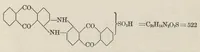 An illustration from Dyes classified by intermediates : dyes tabularly arranged under each intermediate, with statistical and other data for both dyes and intermediates : glossary of dye and intermediate names alphabetically arranged (1922)