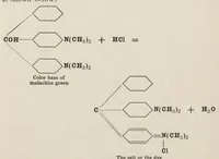 An illustration from The chemistry of the coal-tar dyes (1911)