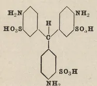 An illustration from The chemistry of the coal-tar dyes (1911)