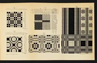 An illustration from Theory and practice of damask weaving (1903)
