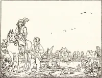 An illustration from The landscape and pastoral painters of Holland : Ruisdael, Hobbema, Cuijp, Potter (1891)