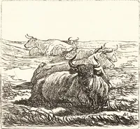 An illustration from The landscape and pastoral painters of Holland : Ruisdael, Hobbema, Cuijp, Potter (1891)