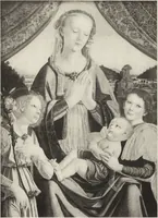 An illustration from A new history of painting in Italy, from the II to the XVI century; (1908)